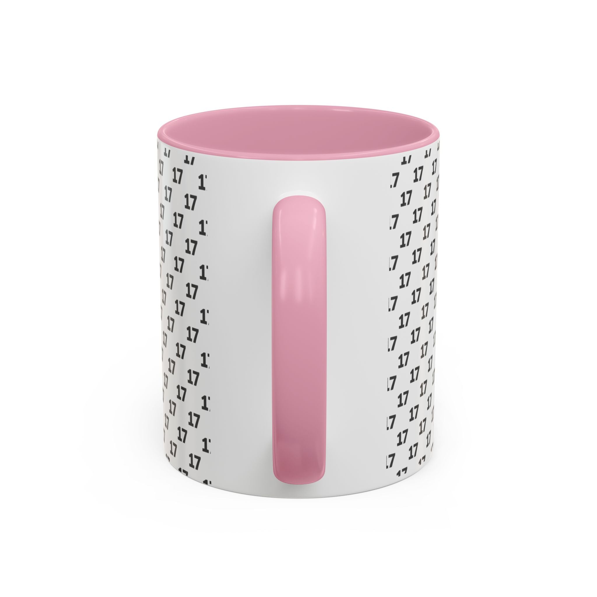 Minimalist Number Pattern Coffee Mug (11oz & 15oz)