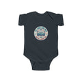 Baby Bodysuit — 'My Mom and Dad Are All About Me' Retro Cassette Design