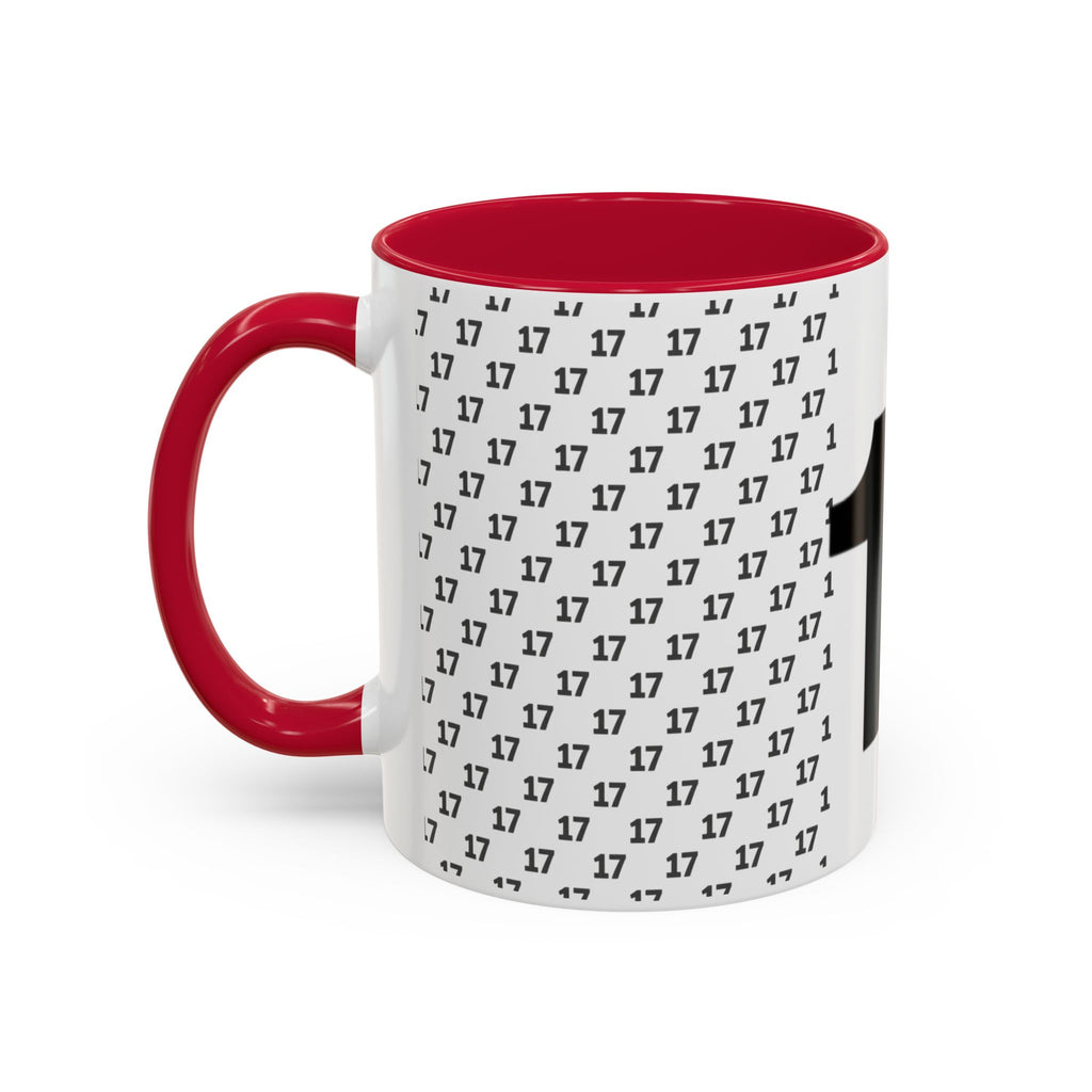 Minimalist Number Pattern Coffee Mug (11oz & 15oz)