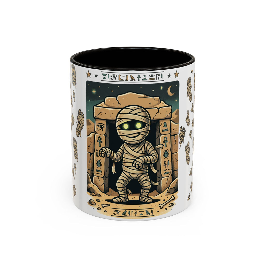 Mummy Mug – Cute Cartoon Egyptian Mummy Coffee Cup (11oz & 15oz)