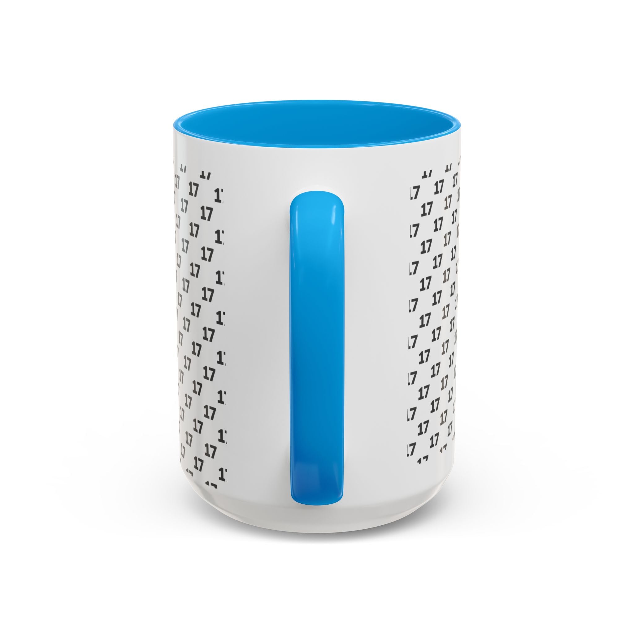 Minimalist Number Pattern Coffee Mug (11oz & 15oz)