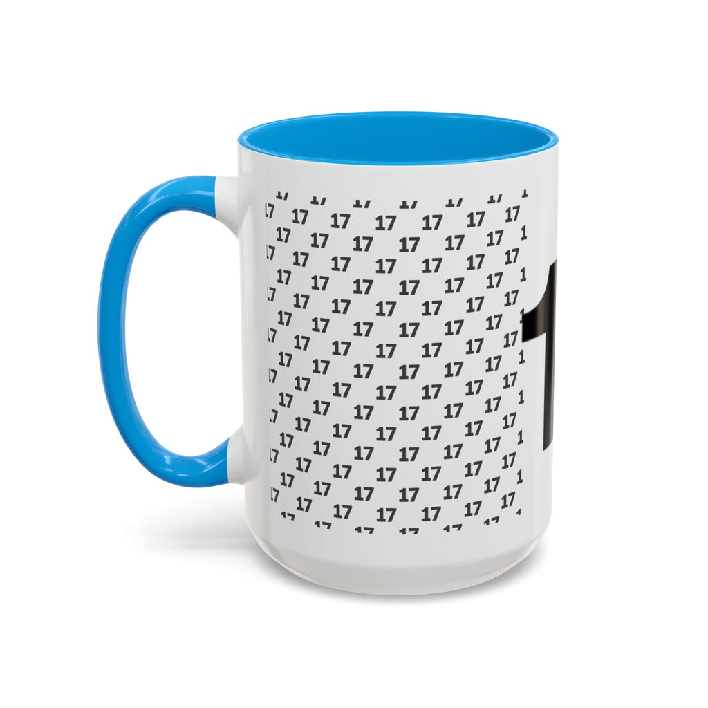 Minimalist Number Pattern Coffee Mug (11oz & 15oz)