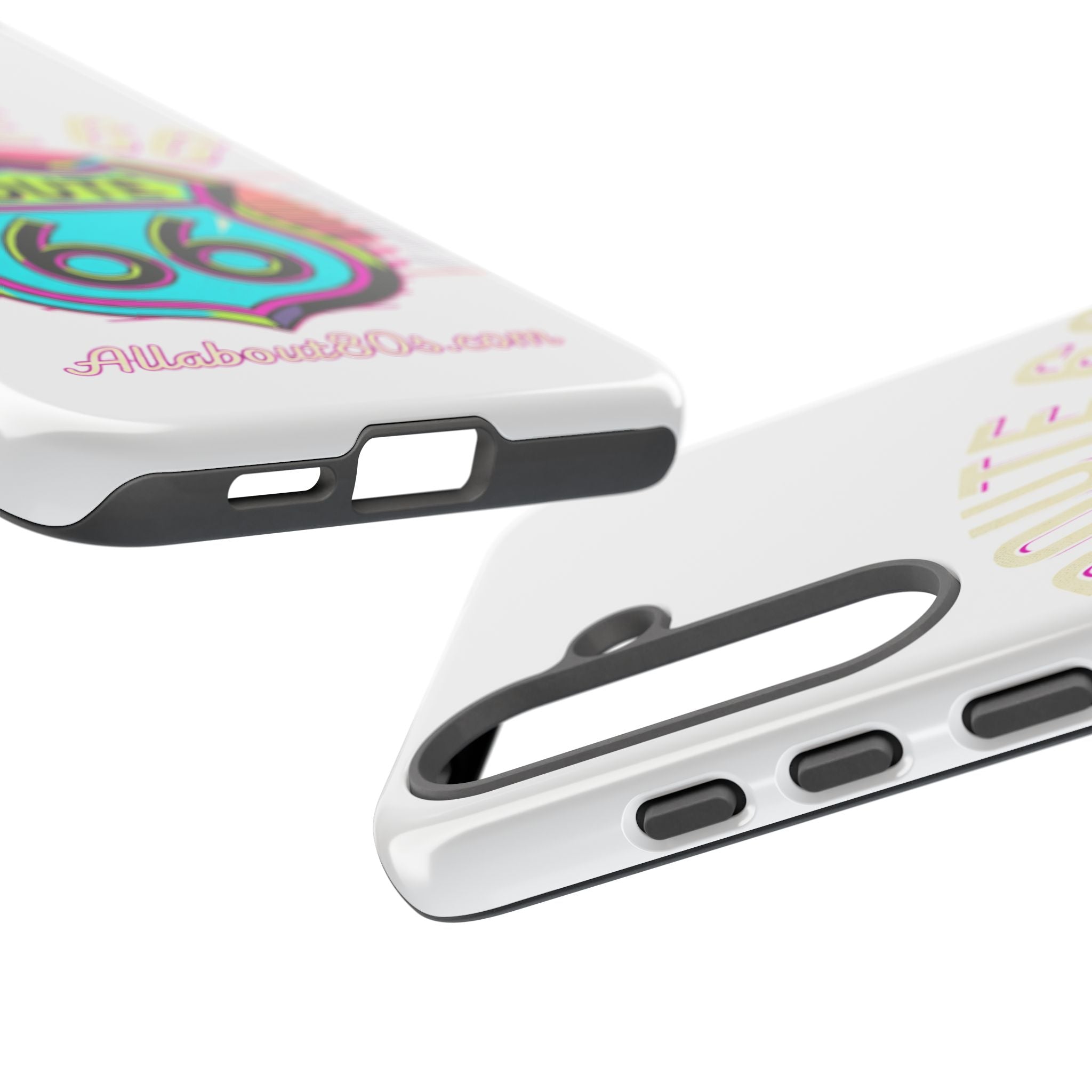 Route 66 Neon Phone Case — Retro Road Trip iPhone Cover