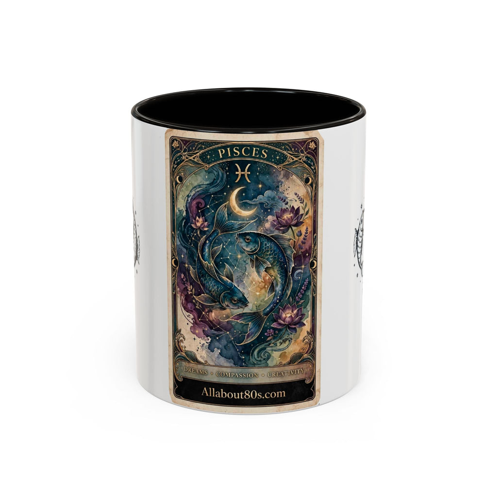 Pisces Zodiac Mug – Artistic Pisces Fish Coffee Cup (11oz & 15oz)