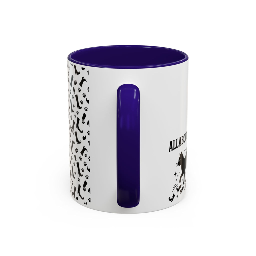 Witches Night Ceramic Mug — Spooky Witch Coven Halloween Coffee Cup (11oz/15oz)