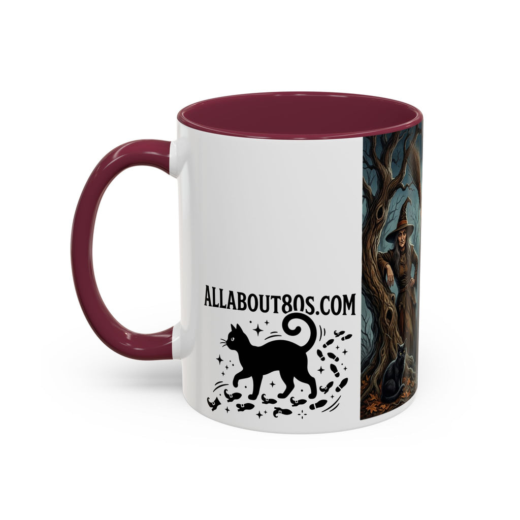 Witches Night Ceramic Mug — Spooky Witch Coven Halloween Coffee Cup (11oz/15oz)
