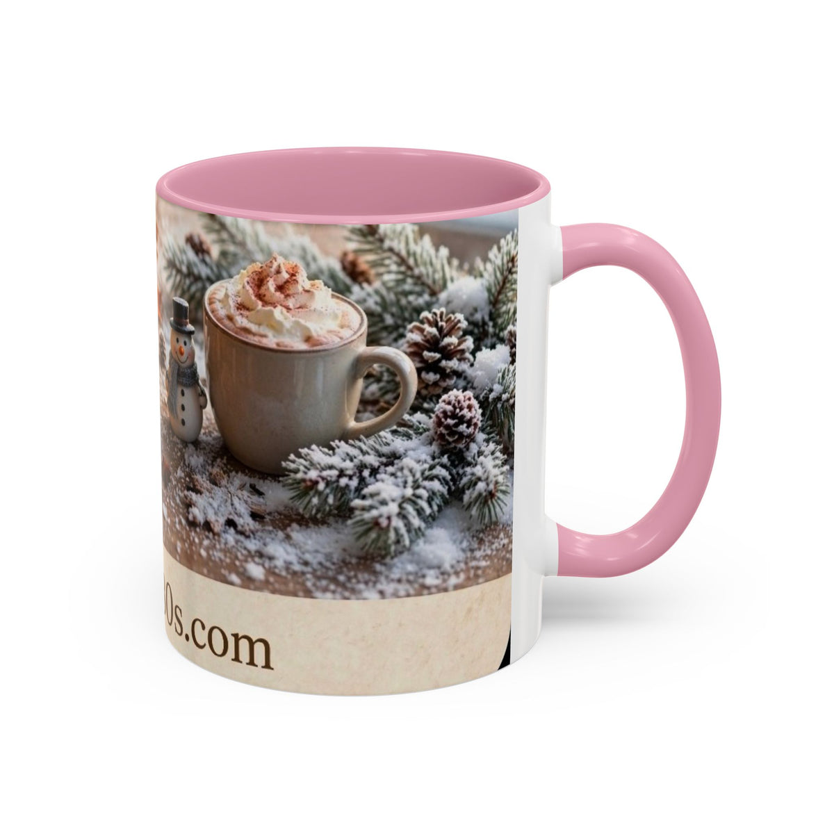 AllAbout80s Seasonal Coffee Mug (11oz/15oz) — Autumn & Winter Cozy Hot Cocoa Design