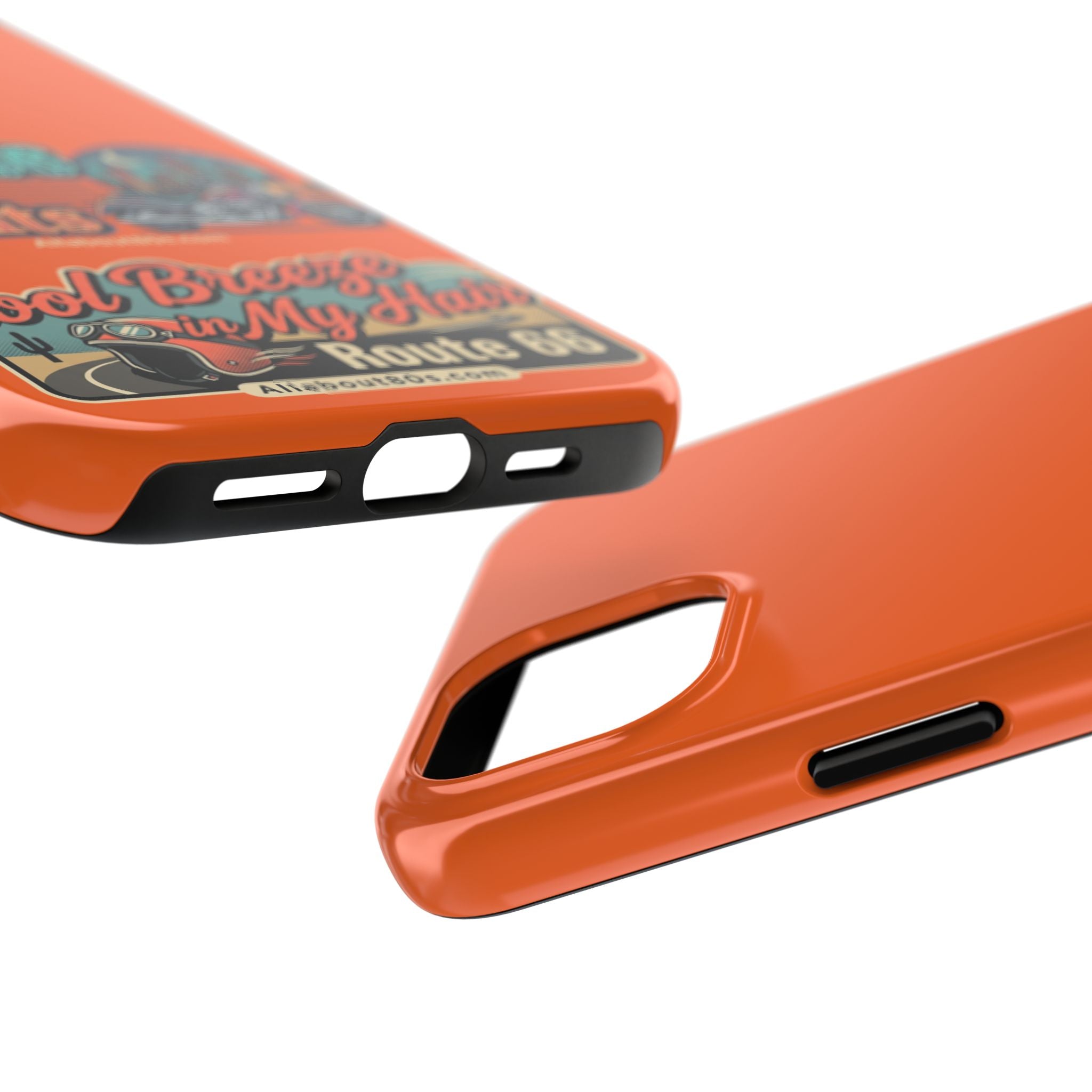 Route 66 'Cool Breeze in My Hair' Tough Phone Case