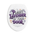 Plant Lavender By Your Door Bath Mat Set — 3-Piece Lavender Bathroom Rug Set