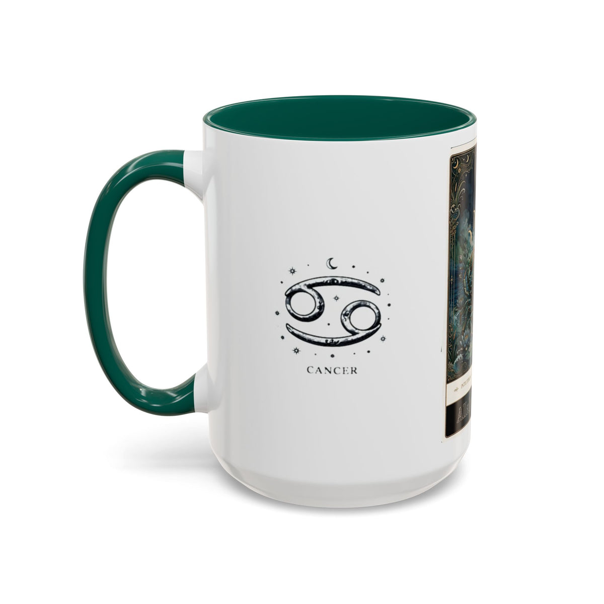 Cancer Zodiac Mug — Minimal Astrological Coffee Cup (11oz/15oz)