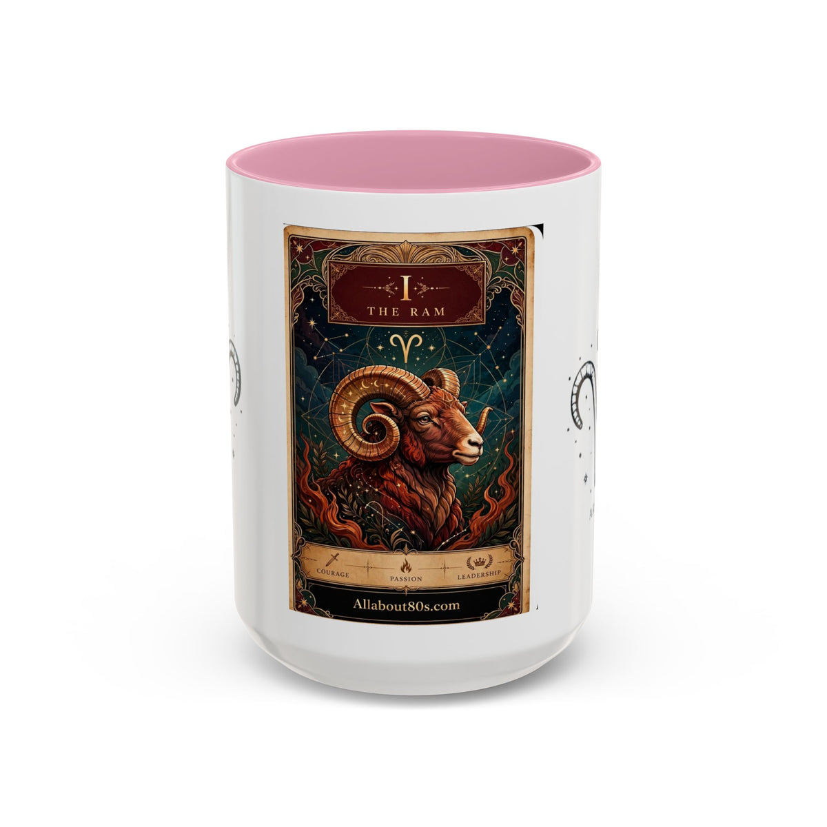 Aries Zodiac Ram Mug — Astrological Coffee Cup (11oz & 15oz)