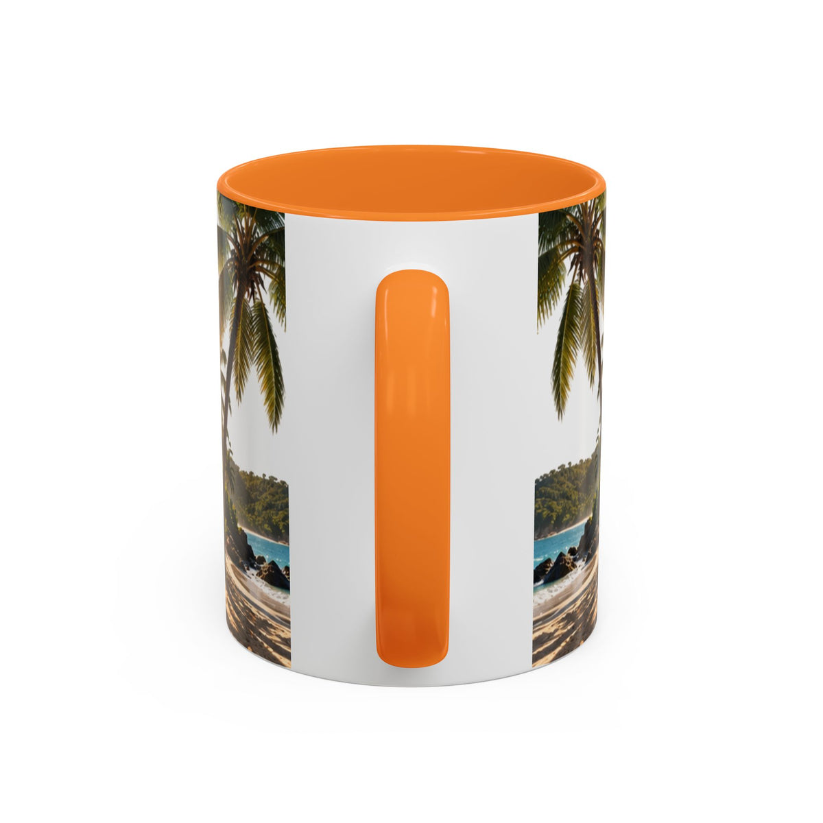 Live Your Dreams Palm Tree Mug