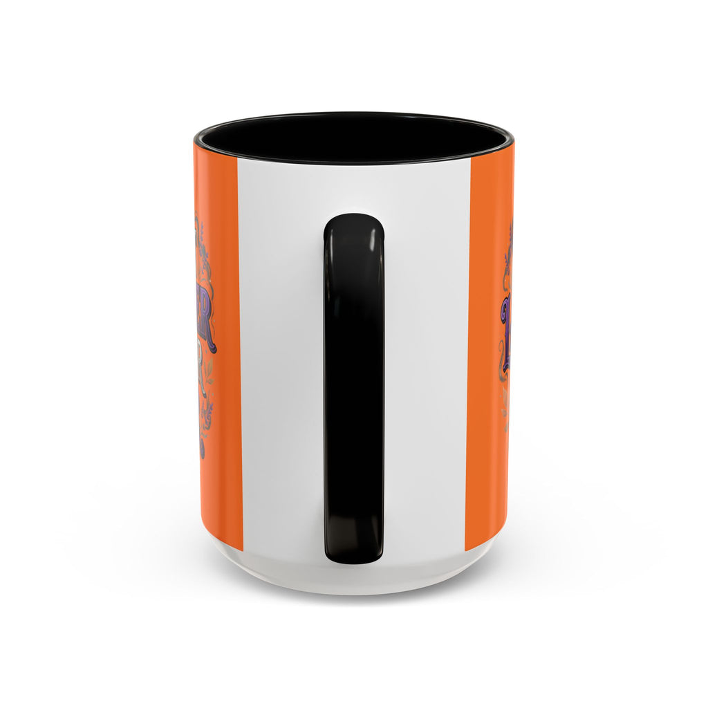 Plant Lavender By Your Door Orange Accent Coffee Mug – 11/15oz