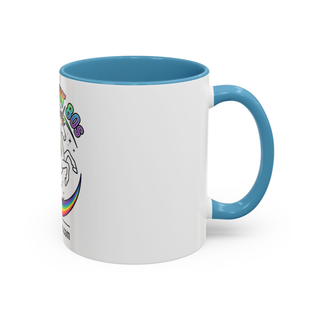 All About 80s Unicorn Rainbow Coffee Mug (11/15oz)