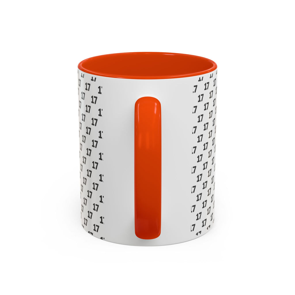 Minimalist Number Pattern Coffee Mug (11oz & 15oz)