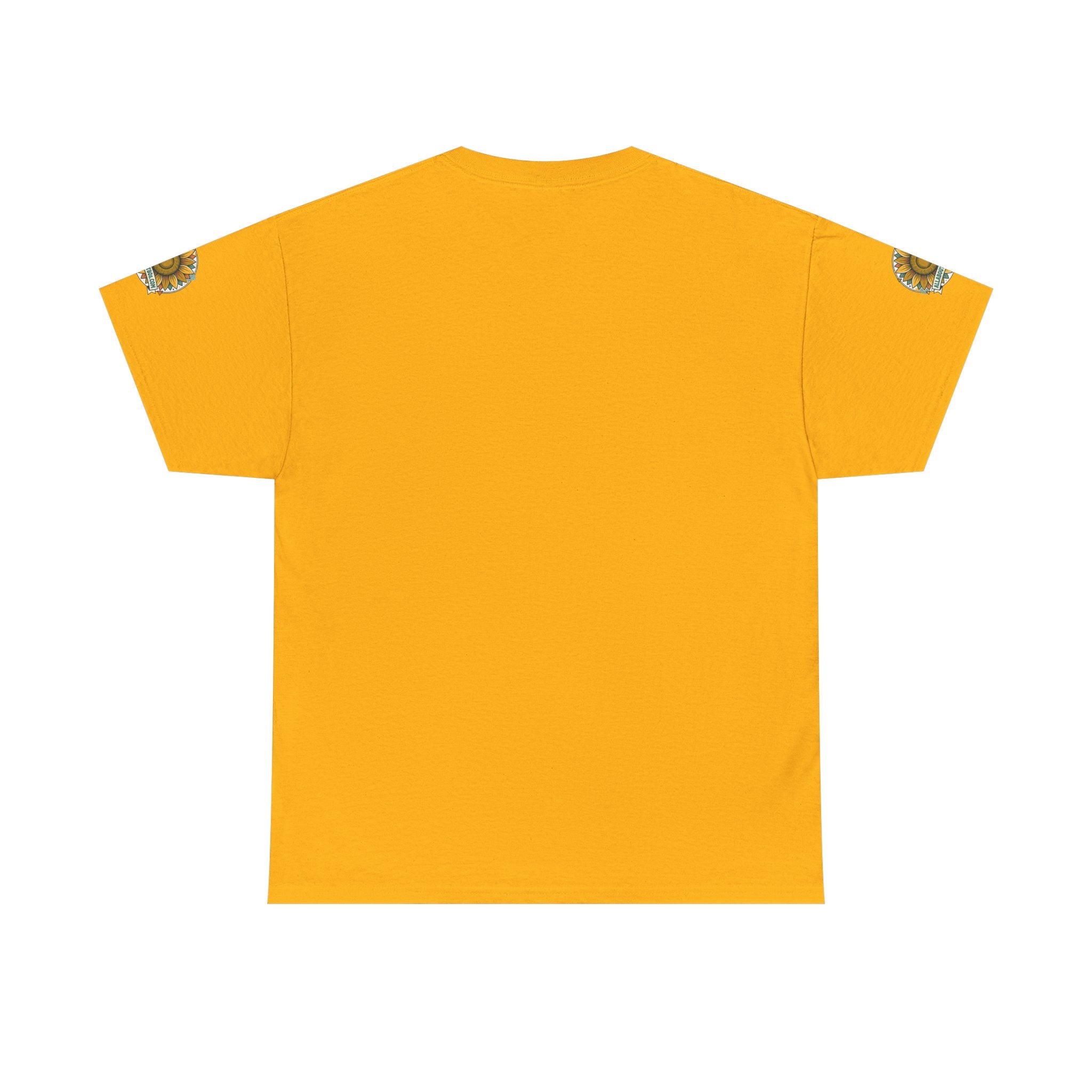 Sunflower Logo T-Shirt — AllAbout80s.com Vintage Floral Tee