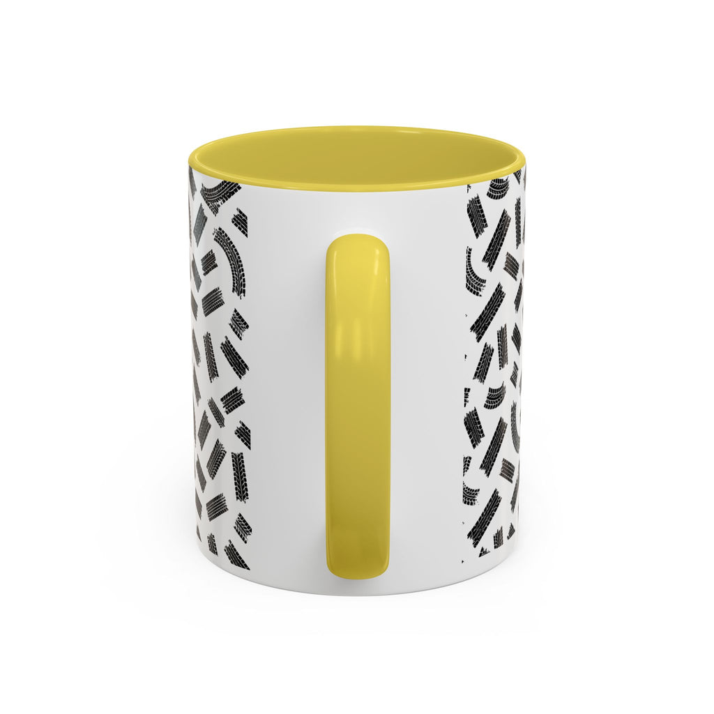 Witch Motorcycle Mug — Red-Haired Biker Witch Ceramic Coffee Cup