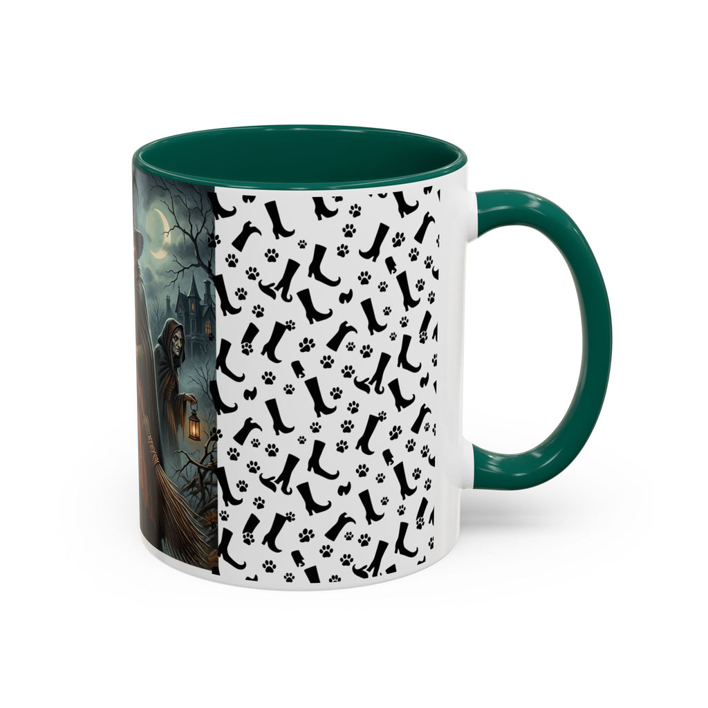 Witches Night Ceramic Mug — Spooky Witch Coven Halloween Coffee Cup (11oz/15oz)