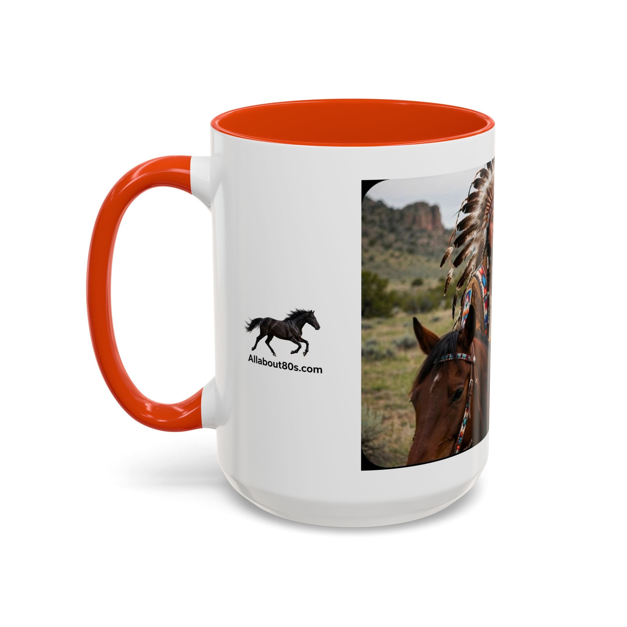 Native American Couple Photo Coffee Mug (11oz/15oz)
