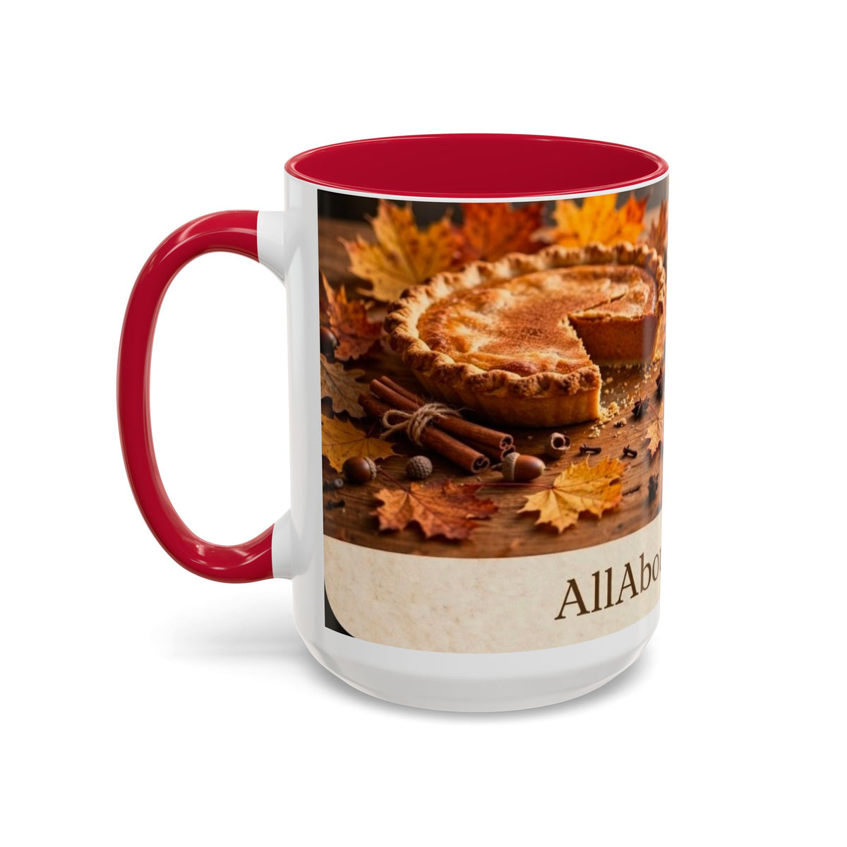 AllAbout80s Seasonal Coffee Mug (11oz/15oz) — Autumn & Winter Cozy Hot Cocoa Design