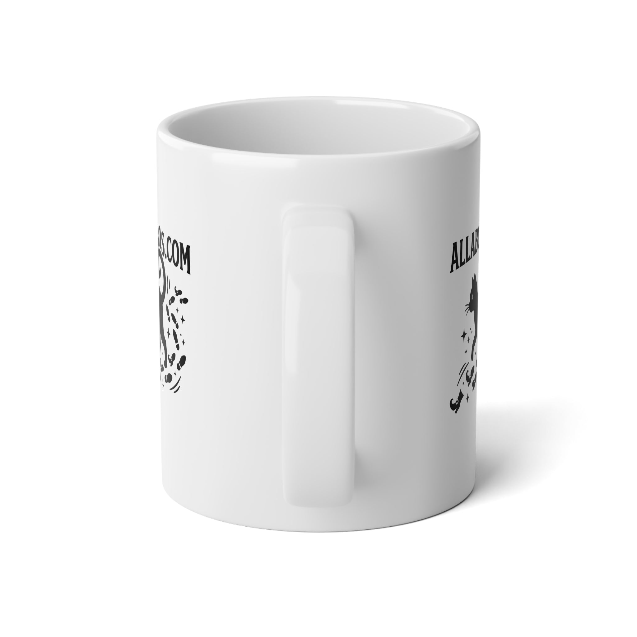 Witches Night 20oz Jumbo Mug — Halloween Cauldron Coffee Cup with Full Moon
