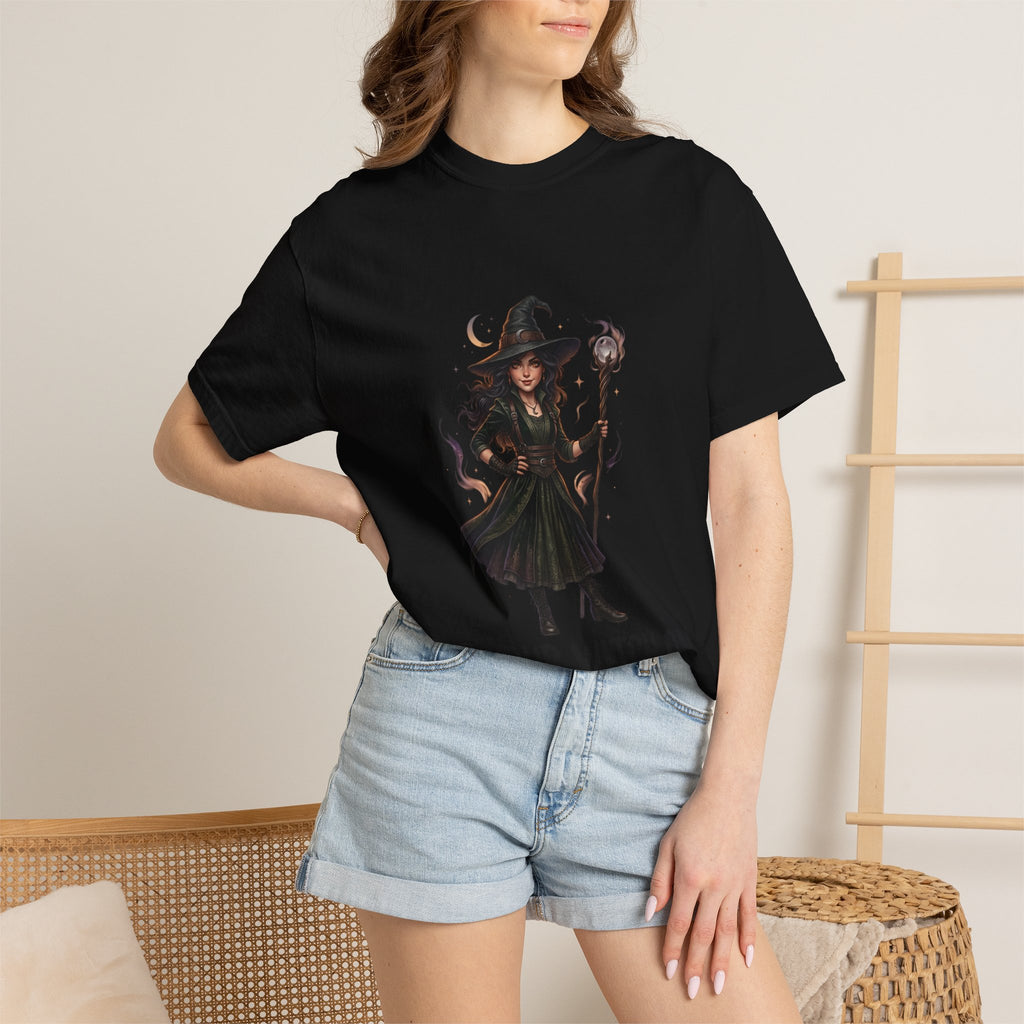 Witch Graphic T-Shirt — "Get Your Witch On" Halloween Tee