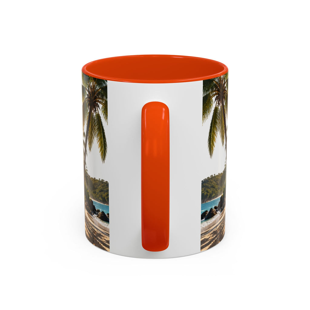 Live Your Dreams Palm Tree Mug