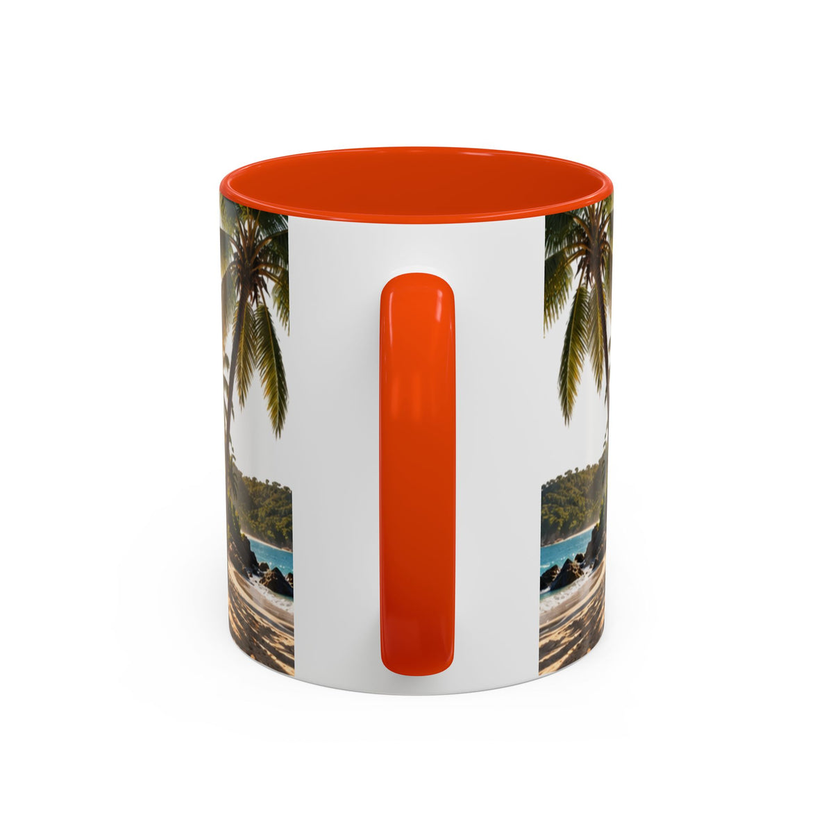 Live Your Dreams Palm Tree Mug