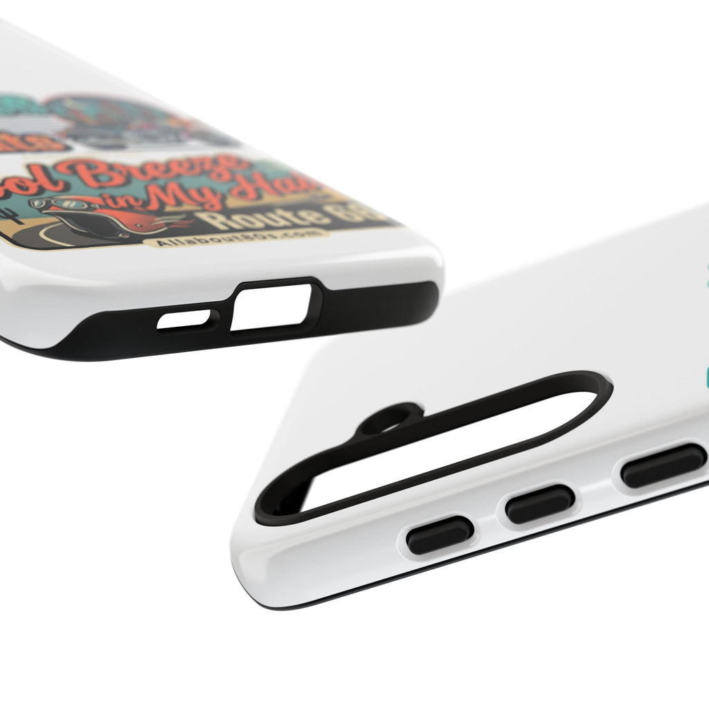 Phone Case — Route 66 City Nights Motorcycle Design
