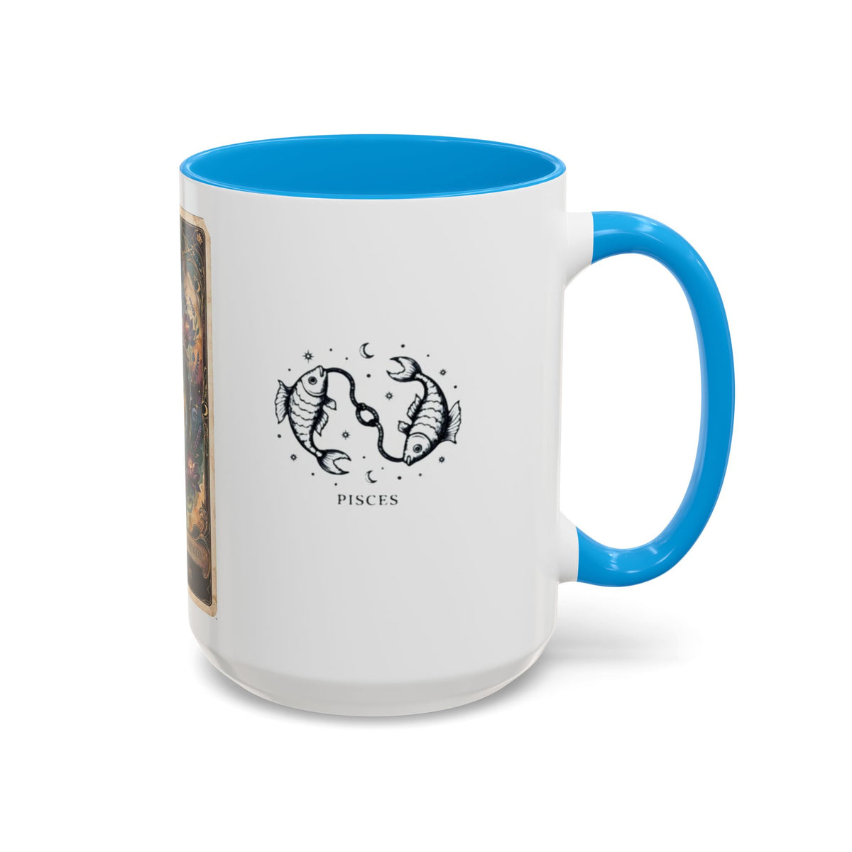 Pisces Zodiac Mug – Artistic Pisces Fish Coffee Cup (11oz & 15oz)