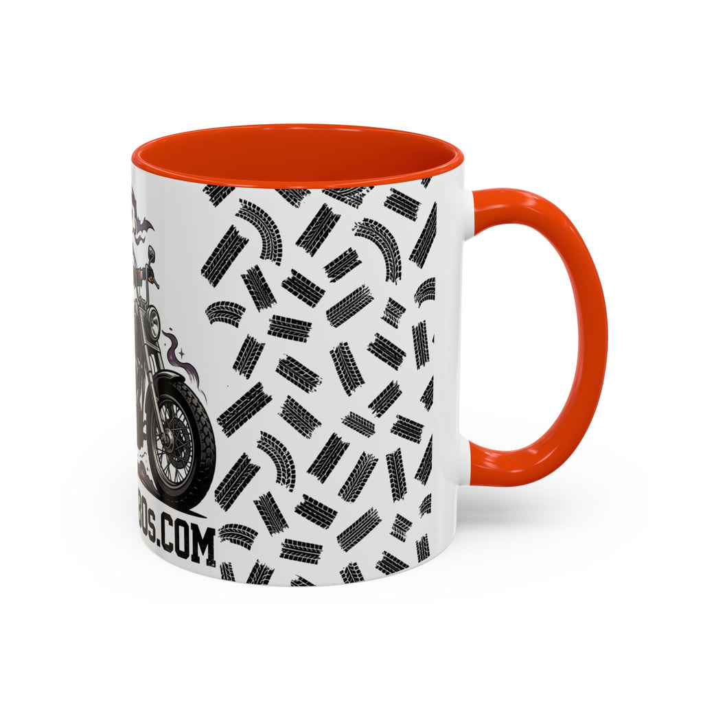 Witch Biker Mug – Motorcycle Witch Coffee Cup (11oz/15oz)