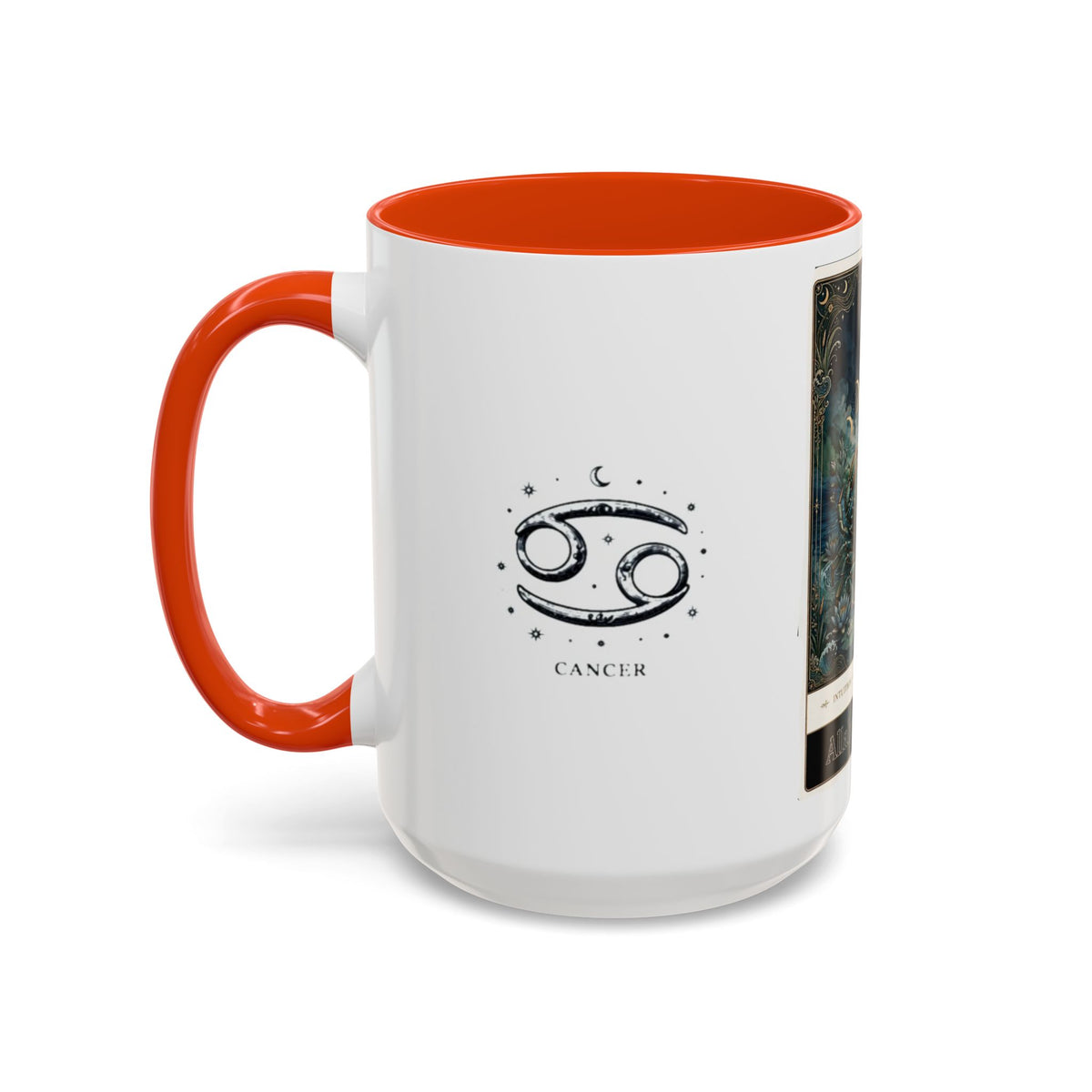Cancer Zodiac Mug — Minimal Astrological Coffee Cup (11oz/15oz)