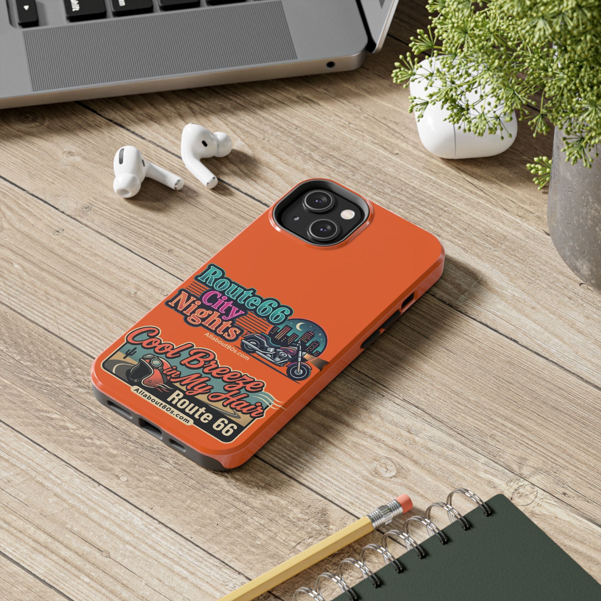 Route 66 'Cool Breeze in My Hair' Tough Phone Case
