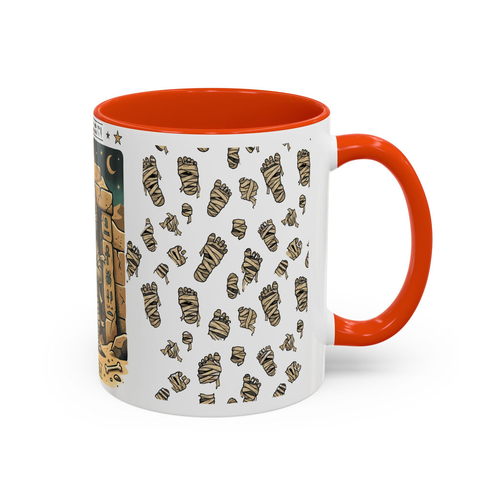 Mummy Mug – Cute Cartoon Egyptian Mummy Coffee Cup (11oz & 15oz)