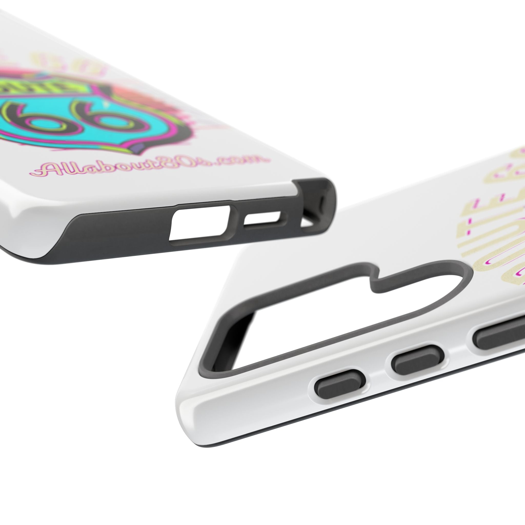 Route 66 Neon Phone Case — Retro Road Trip iPhone Cover