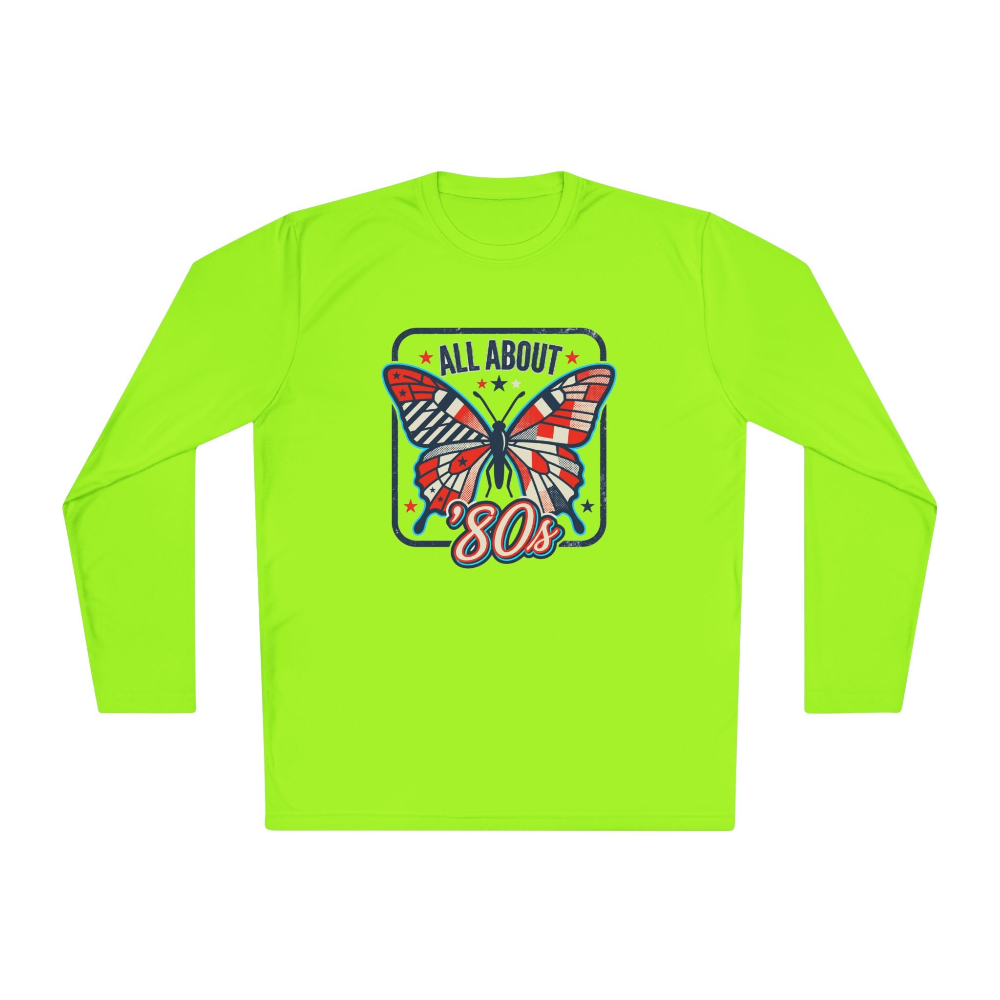 All About '80s Butterfly Long Sleeve Tee