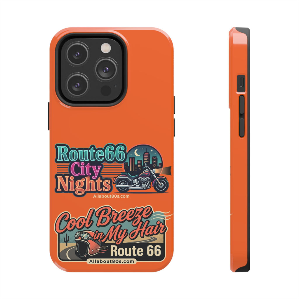 Route 66 'Cool Breeze in My Hair' Tough Phone Case