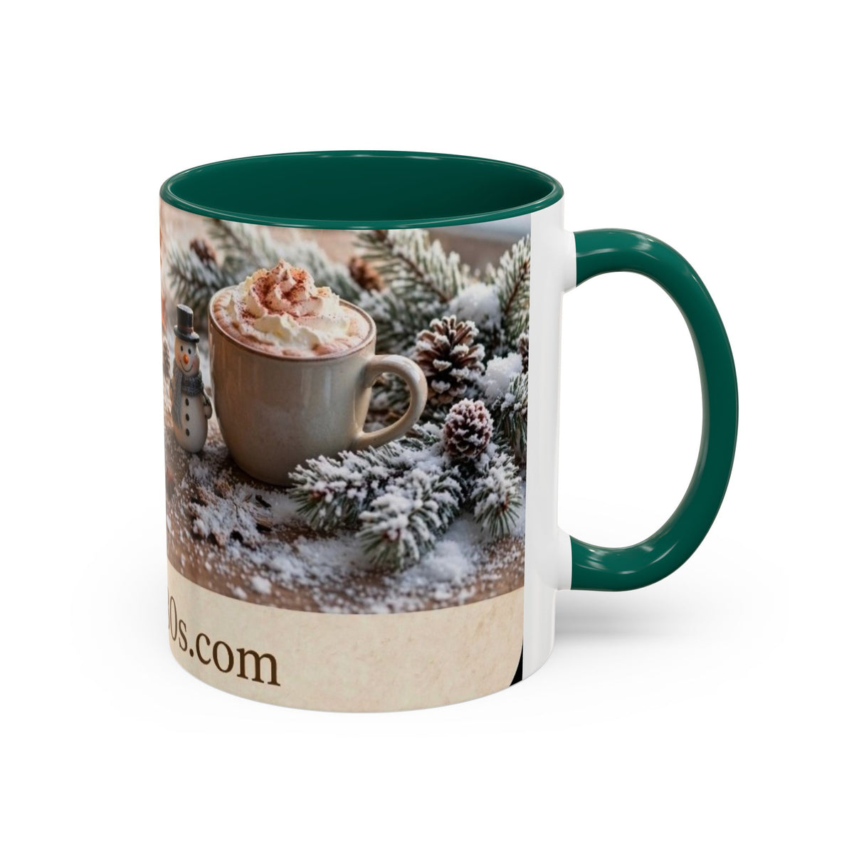 AllAbout80s Seasonal Coffee Mug (11oz/15oz) — Autumn & Winter Cozy Hot Cocoa Design