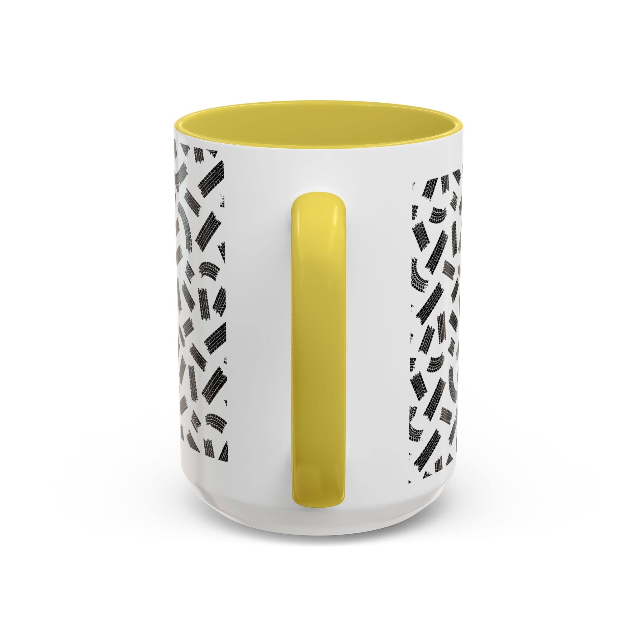 Witch Biker Motorcycle Mug — Retro 80s Neon Witch on Bike Coffee Cup (11oz/15oz)