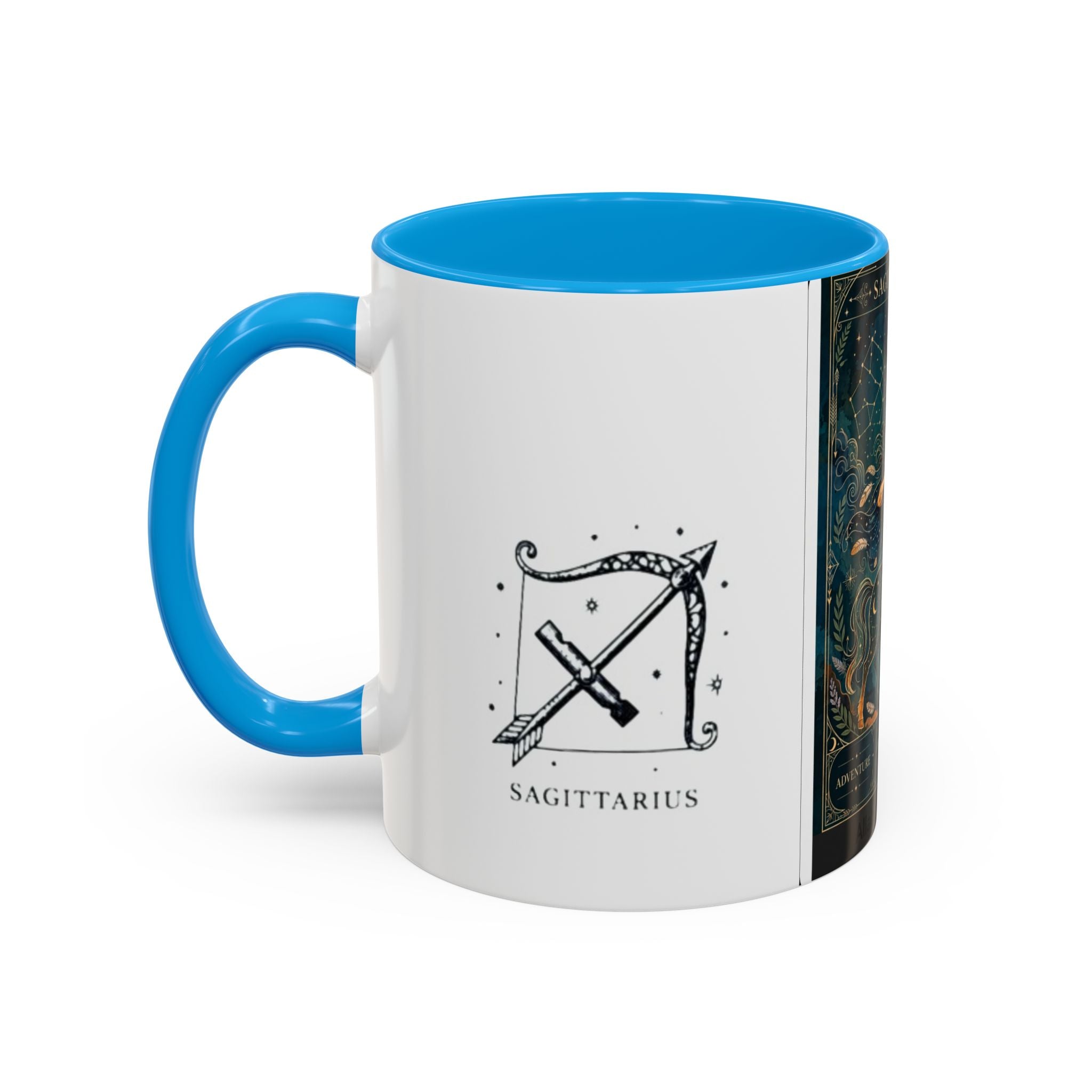 Sagittarius Constellation Coffee Mug — Zodiac Archer Astrology 11oz/15oz