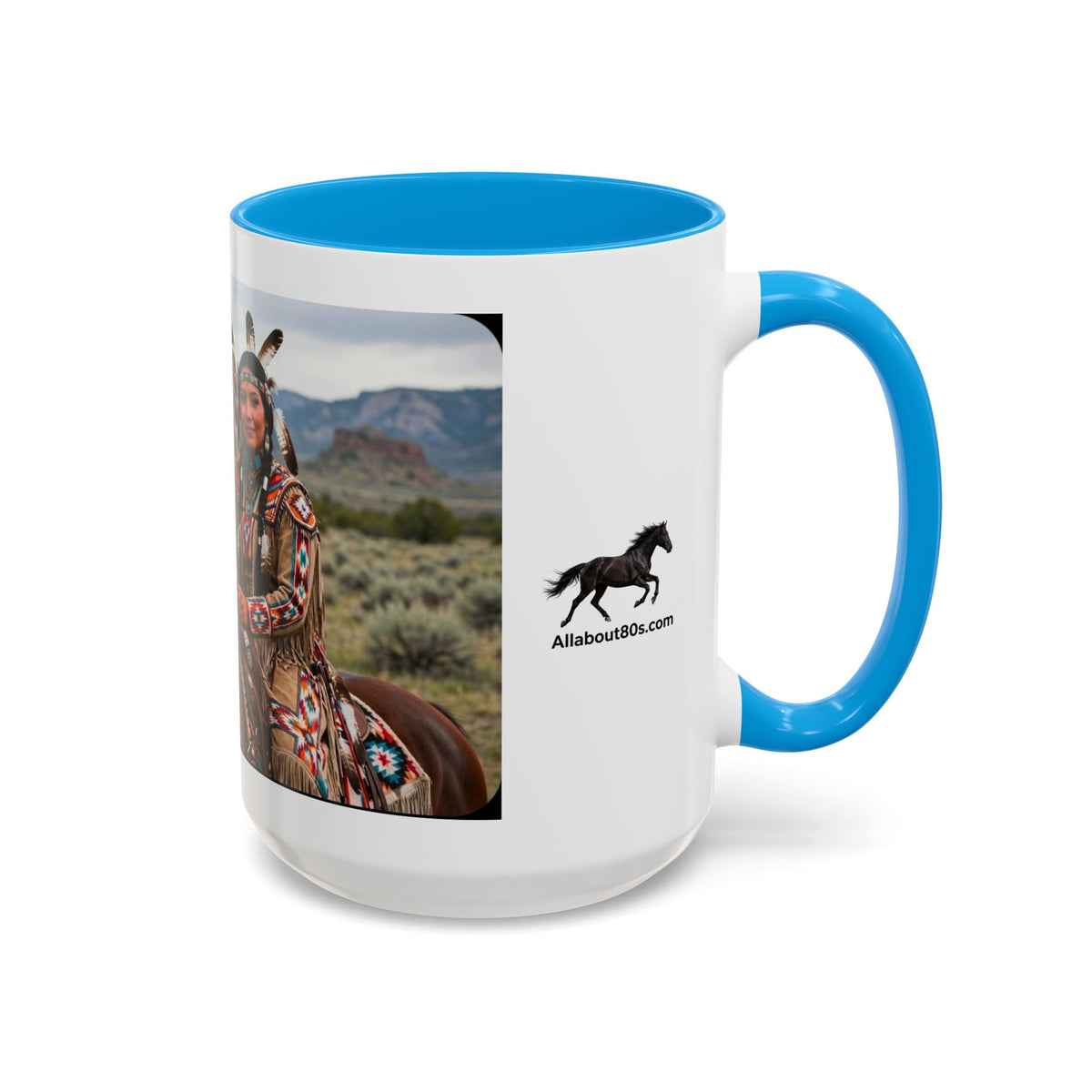 Native American Couple Photo Coffee Mug (11oz/15oz)