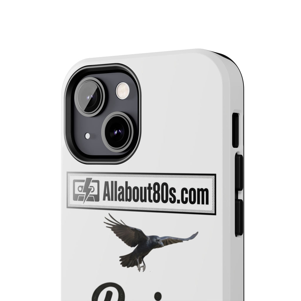 Tough Phone Case — "Rain Fades. Memories Don't" Raven Phone Cover, Protective iPhone Case