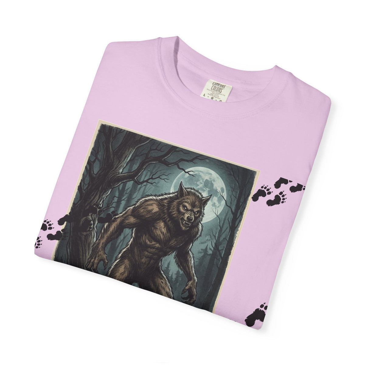 Werewolf Graphic T-Shirt — AllAbout80s.com Retro Horror Tee