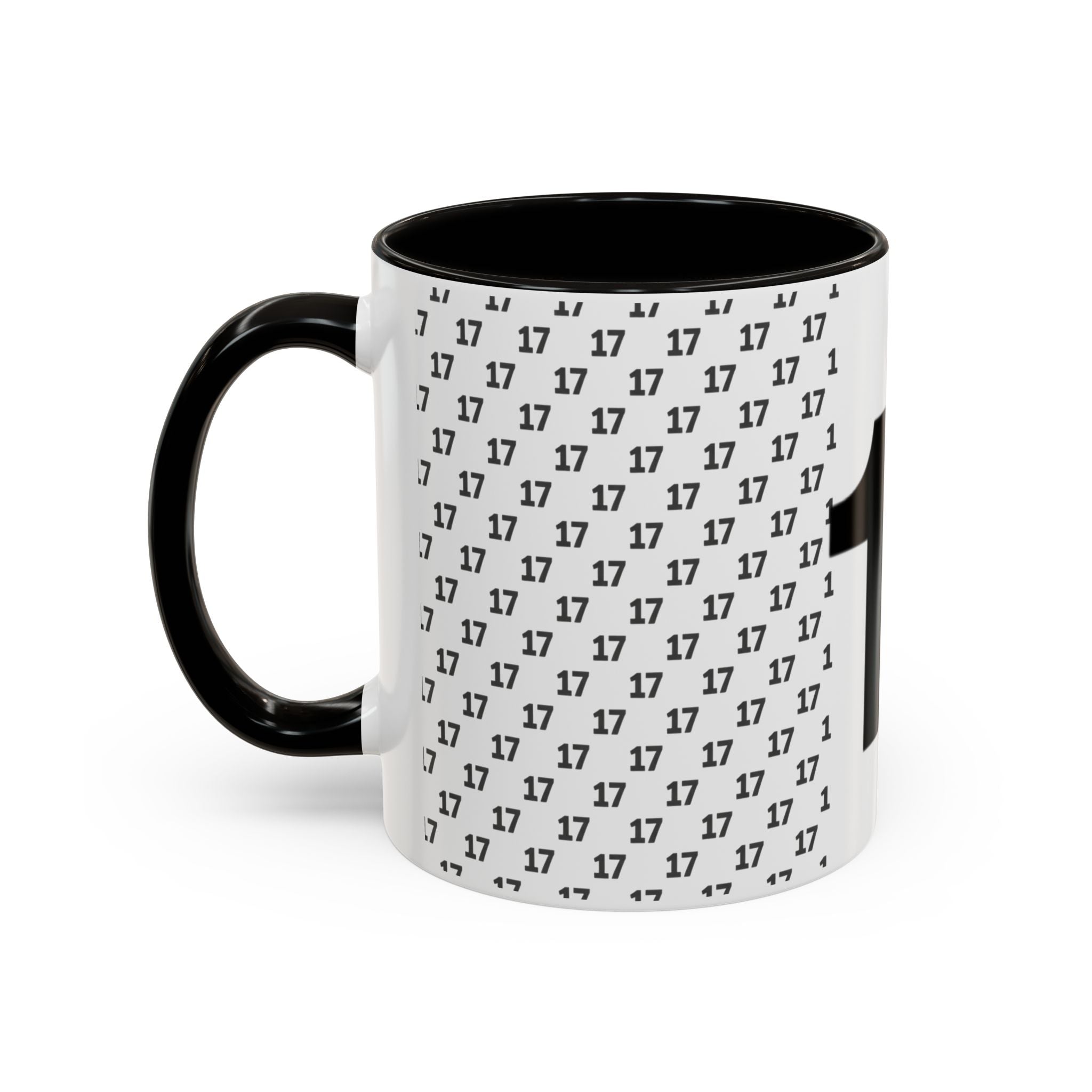 Minimalist Number Pattern Coffee Mug (11oz & 15oz)