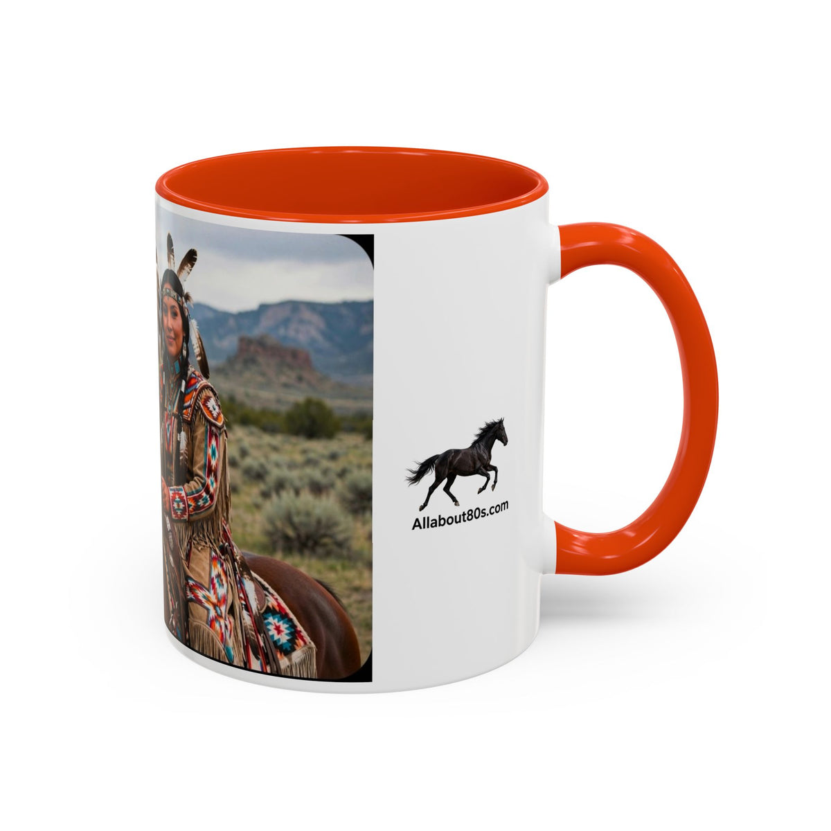 Native American Couple Photo Coffee Mug (11oz/15oz)