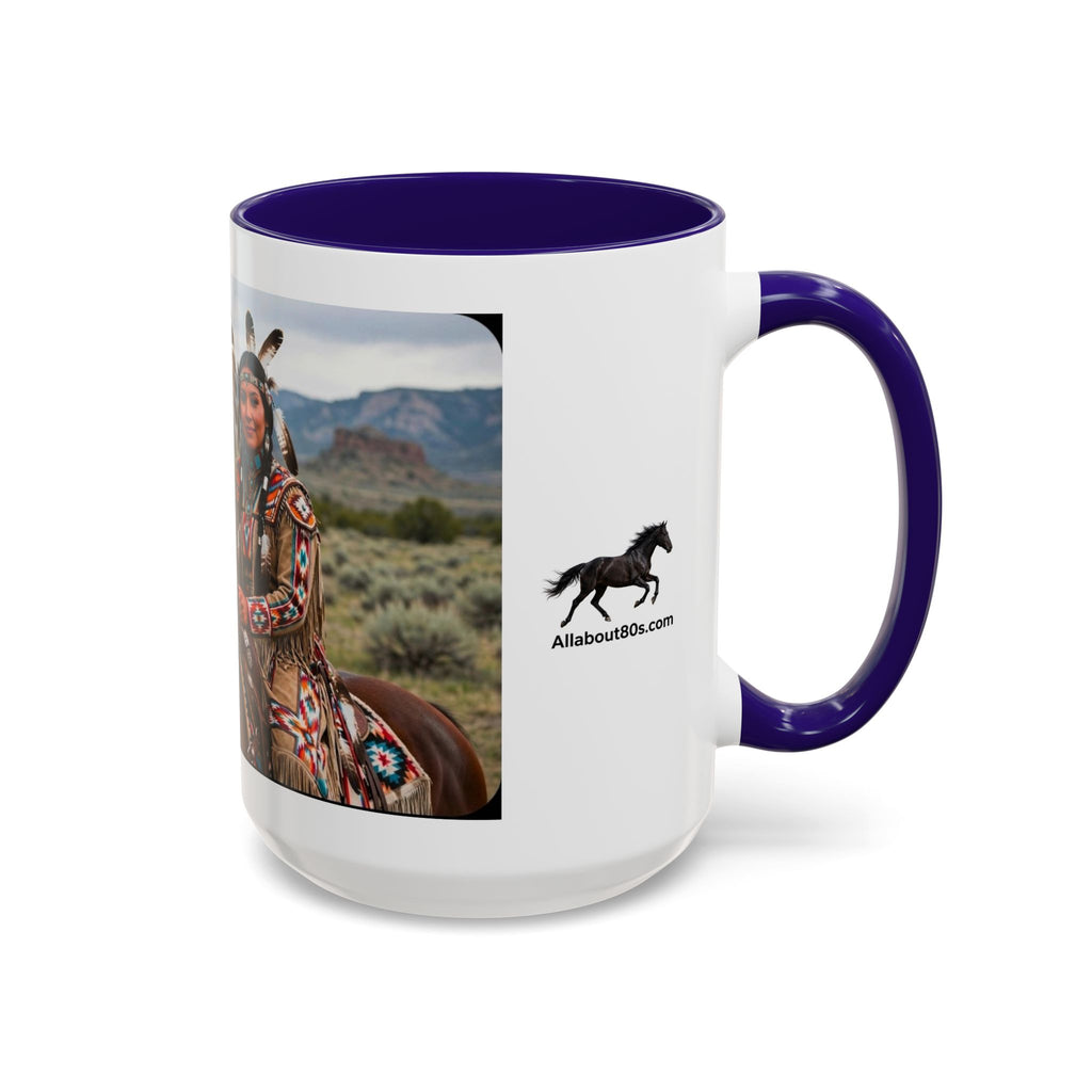 Native American Couple Photo Coffee Mug (11oz/15oz)