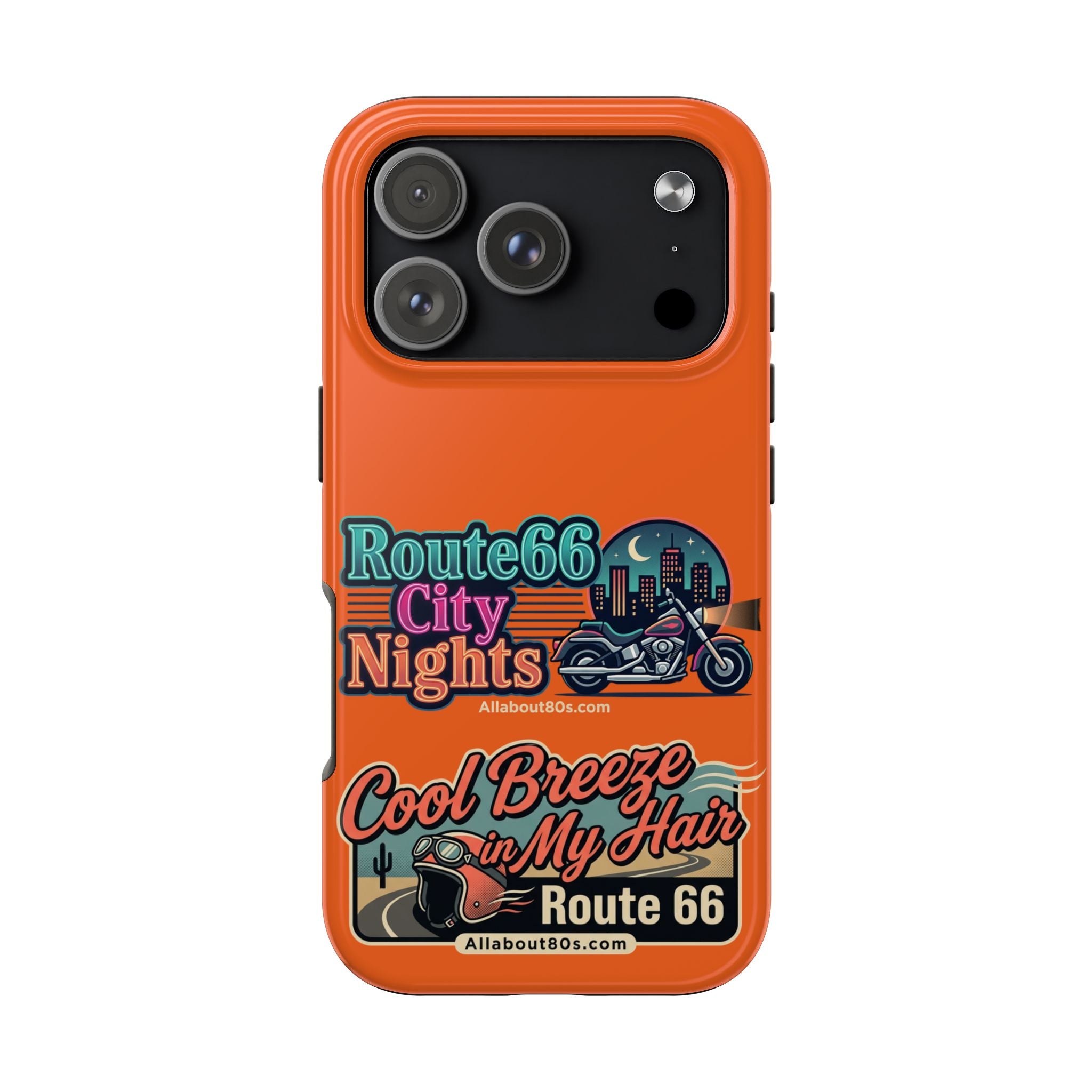 Route 66 'Cool Breeze in My Hair' Tough Phone Case