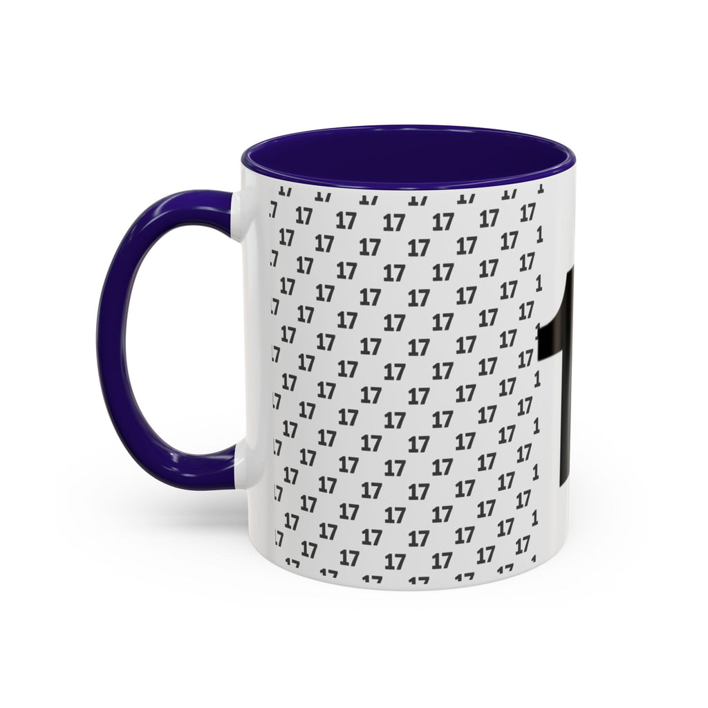 Minimalist Number Pattern Coffee Mug (11oz & 15oz)