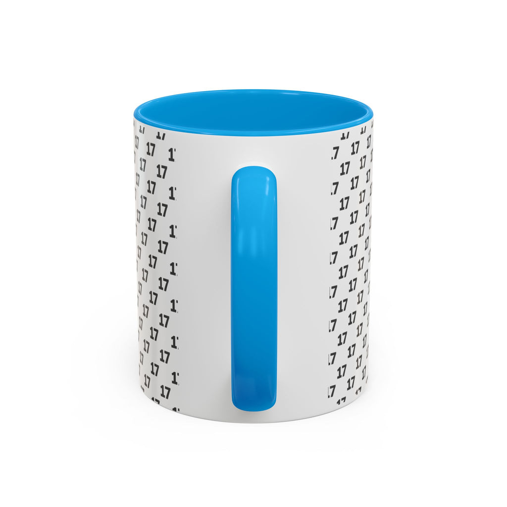 Minimalist Number Pattern Coffee Mug (11oz & 15oz)