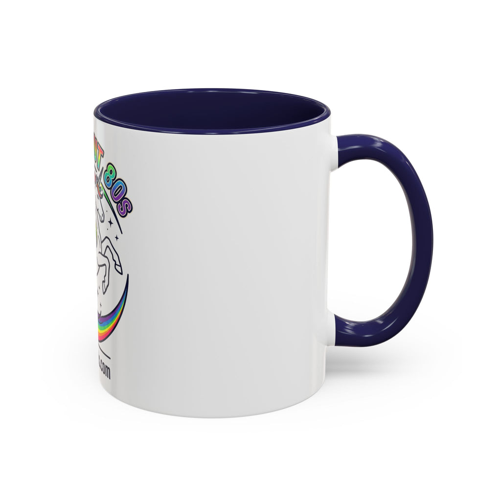 All About 80s Unicorn Rainbow Coffee Mug (11/15oz)